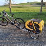 e-bike con carrellino